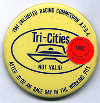 1981 Unlimited Racing Commission A.P.B.A. - Tri-Cities